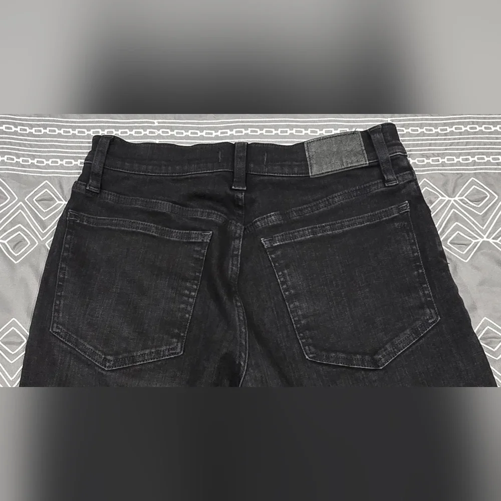 SOLD!!!!!!! Madewell The Perfect Vintage Wide Leg High Waisted Jeans Size 28 - Picture 4 of 8
